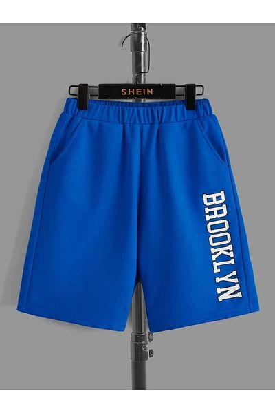 PERISENSE Σετ μπλουζάκι μπλουζάκι με στάμπα Brooklyn New York