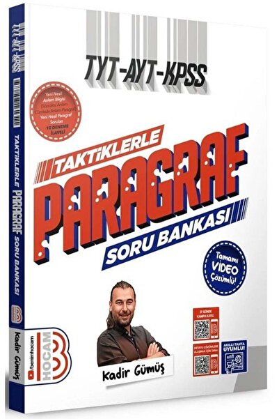Benim Hocam Yayınları Benim Hocam 2025 TYT AYT KPSS Taktiklerle Paragraf Soru...