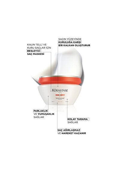 Kerastase Nutritive Masquintense Irisome mask daily use 200Mlsevgiligulcosmet...