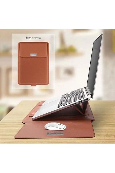 TEKNETSTORE ماك بوك برو اير 13 M1-M2 2020/2022 حقيبة جلدية مغناطيسية - موديلات A2179-A2337-A2338-A2251-A2159-A1989-A1708
