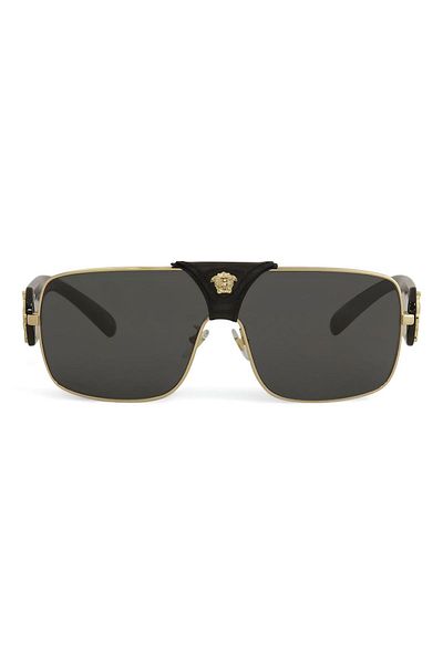 Versace Ve 2207q 1002/87 38 Sunglasses