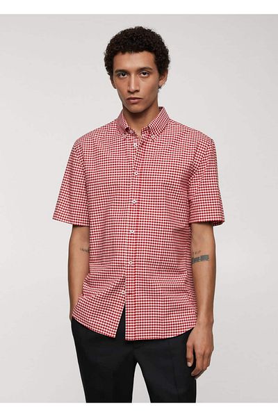MANGO Man Bedrucktes T-Shirt aus 100 % Baumwolle