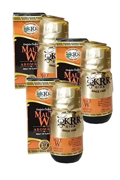 Krk Gıda Krk Malt Aroması Doğa Ile Özdeş Malt W Aroması - Meşe Aroması 3 Adet X 20cc. Cam Şişe