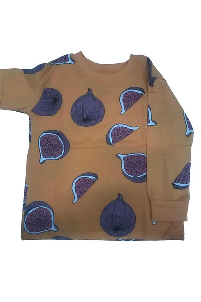 Moi Noi Sweatshirt Fig Pattern