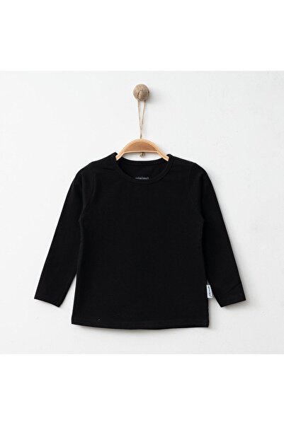 winimo بدلة سوداء أساسية بأكمام طويلة