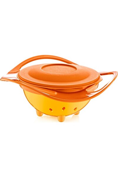 Babyjem Baby Jem Dökülmeyen Bebek Mama Tabağı Turuncu