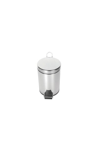 Palex Κάδος απορριμμάτων πεντάλ Chrome 5 lt