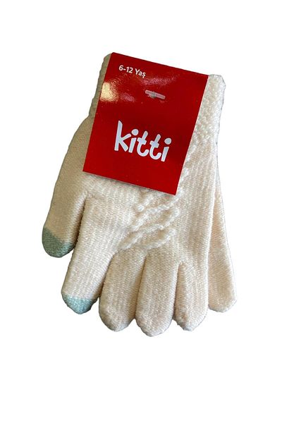 Kitti Gloves Knitted Cream