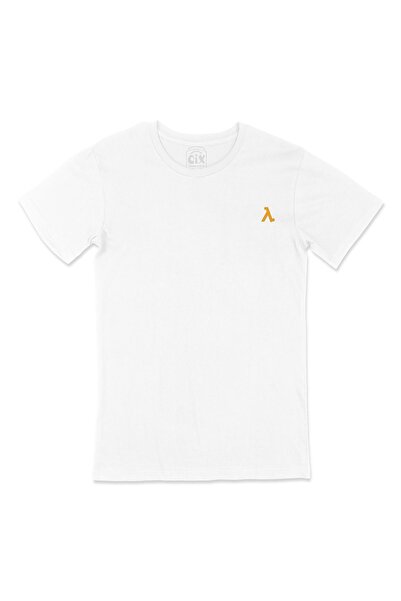 Cix Bela majica sa dizajnom logotipa Half Life Pocket