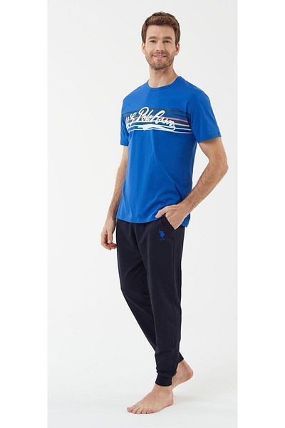 U.S POLO U.S. Polo 18419 Men's Short Sleeve Pajama Set