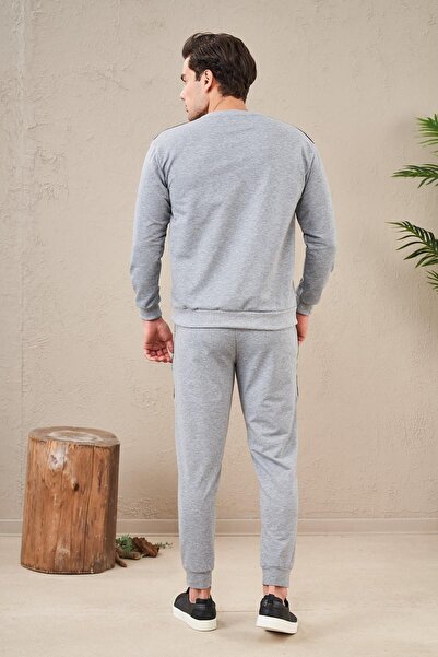 PJS 23723 Erkek Baskılı Eşofman Takım