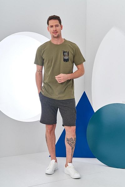 PJS 24301 Men's Sports Shorts Set