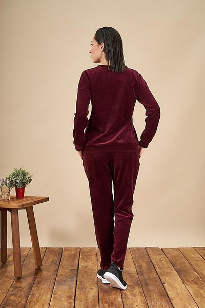 PJS Γυναικείο Σετ Πιτζάμες Navy Blue μακρυμάνικο Kshop 21856