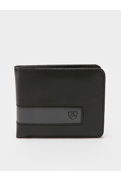 LC Waikiki محفظة رجالية من الجلد الأسود LCW Acessories