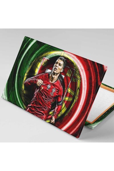 Şehzat Cristiano Ronaldo Futbol Portekiz Cr7 Kanvas Tablo