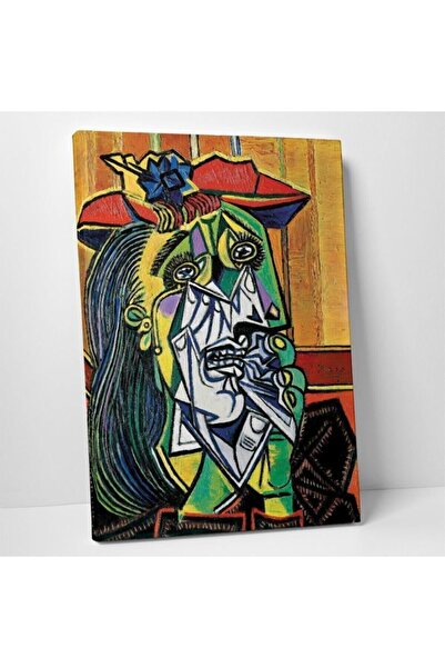 Şehzat Pablo Picasso - The Weeping Woman - Ağlayan Kadın Kanvas Tablo