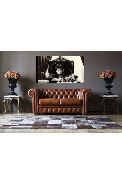 Şehzat Godfather Tony Montana Alpacino Kanvas Tablo