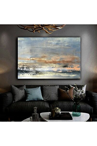 Şehzat Harikabirev Yağlı Boya Görünümlü Soyut Tablo Premium Kalite Dekoratif ...