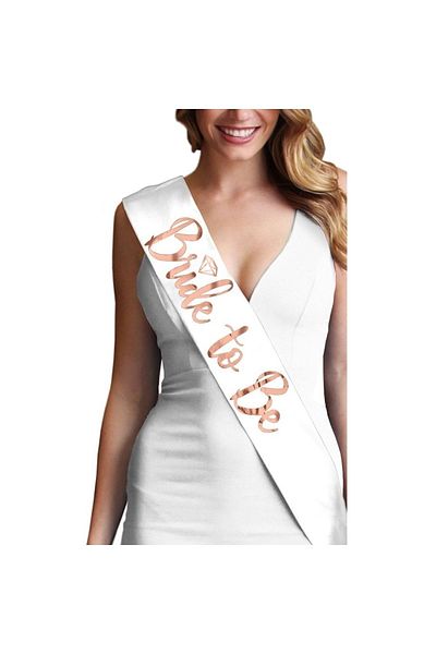 Paparti Bridal Sash and Shoulder Strap - Farewell Party Bachelorette