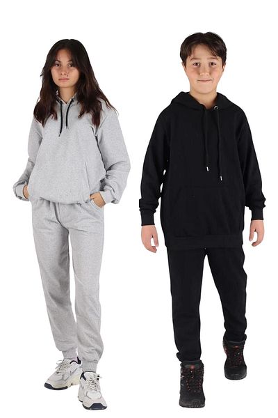 armicem Σετ Παιδική Φόρμα Unisex 2 - Τσέπη καγκουρό και κουκούλα
