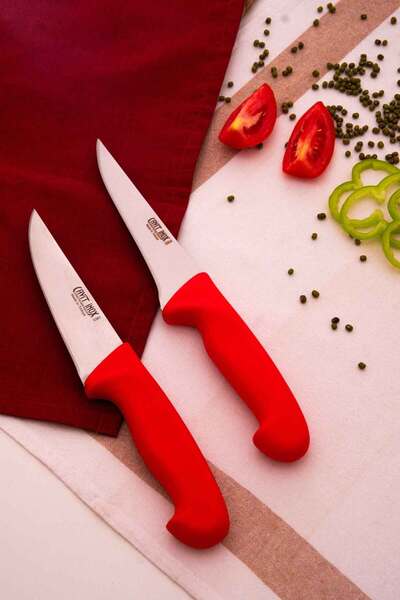 Cavit İnox Et Bıçağı Seti 2 Parça Paslanmaz Çelik