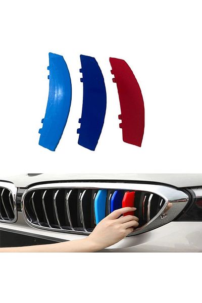 BTL OTOMOTİV مشبك M متوافق مع Bmw E60 - شريط مصراع أمامي - شريط مصراع الكلى