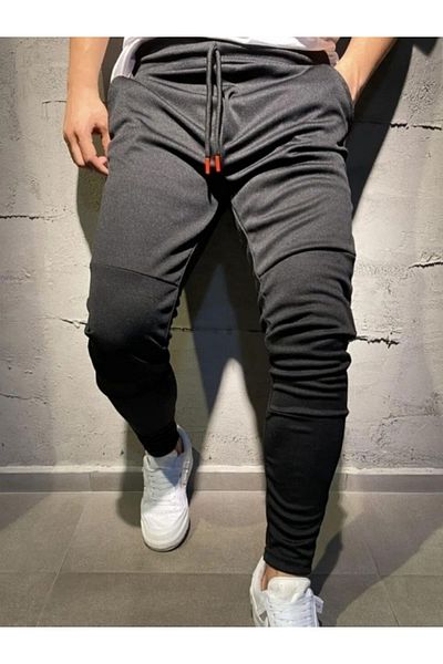 DEEPSENCE Ανδρικό μαύρο παντελόνι Sukuba - Lycra και ελαστικό
