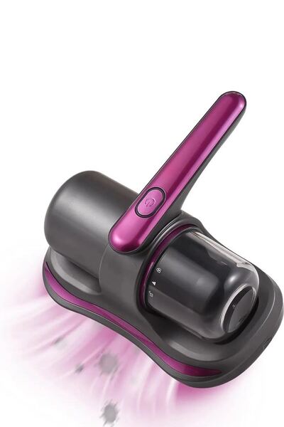 Genel Markalar Şarjlı Mini UV-C Işınlı El Süpürgesi Çarşaf Yastık bakteri Tem...