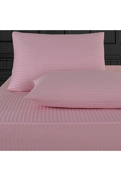 Güvenal Helena Cotton Satin Sheet Set - Elastic Duvet Cover