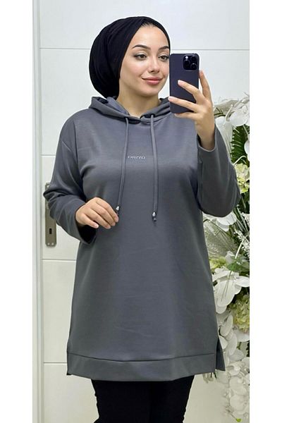 Ebrarengiz Moda Women's Hooded Tunic
