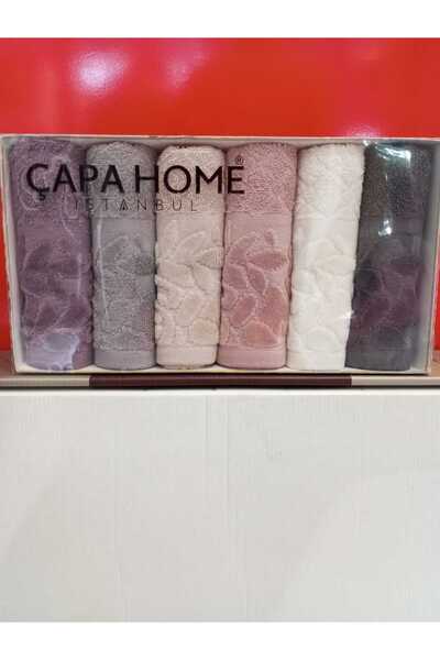 Çapa Home Pamuklu 6 Li Premi?um Kali?te Hedi?yeli?k Çeyi?zli?k Günlük Kullanim Mutfak Havlusu 30x50
