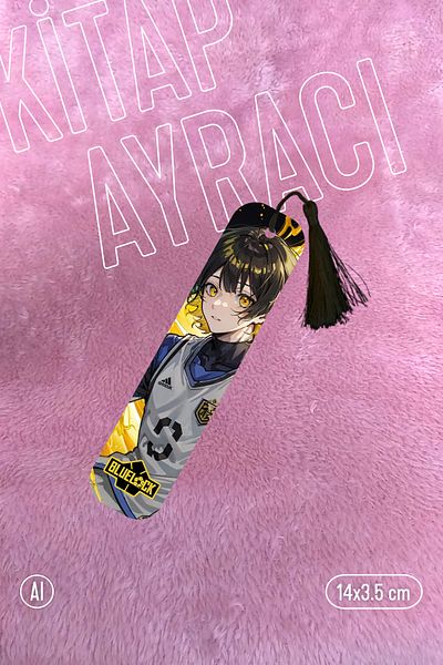 Tenda Bachira Meguru - Blue Lock Anime Bookmark