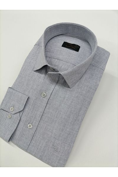 rasstmen Long Sleeve Comfortable Cut Classic Loose - Single Pocket