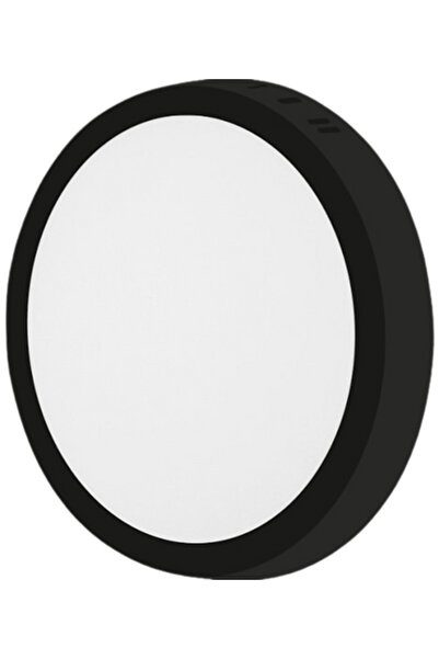 Cata 18W SIVA ÜSTÜ LED PANEL (SİYAH KASA)( 3200 K)(YUVARLAK)
