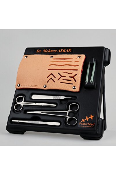 Praticmed أداة تدريب على خياطة الأربطة والتطابق (نوع الطاولة) - PraticMed