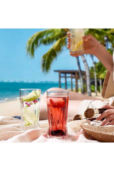 Paşabahçe Gaia 6-Piece Soft Drink Glass Set