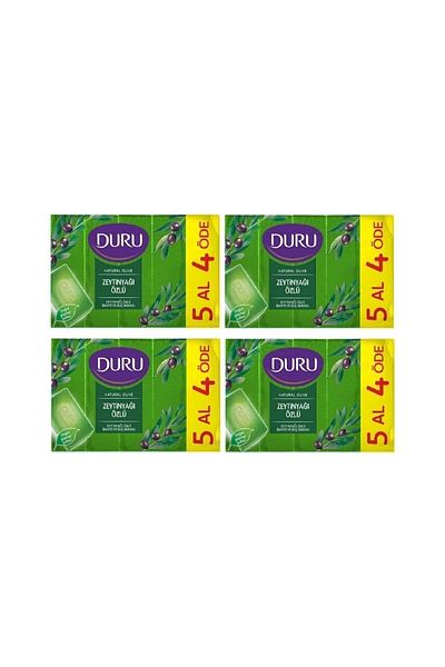 Duru Shower Soap Olive Oil Essence 5x150 Gr X 4 Pieces