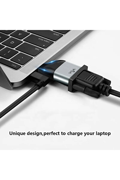 FLAGEN Type-C To Displayport 4K60HZ Çevirici Dönüştürücü Adaptör