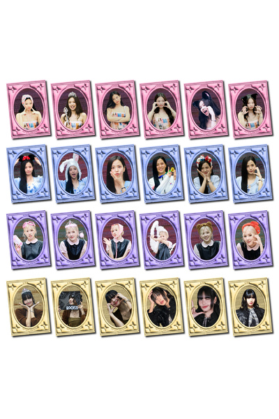 Güneş Kırtasiye BLACKPINK 8.Yıl Fotokart Set 24 Adet Kart