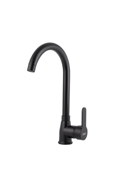 Venezia Kroma Series Matte Black Kitchen Swan Sink Faucet
