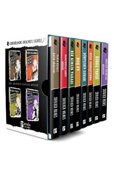 Parola Yayınları Sherlock Holmes Seti -8 Kitap Kutulu