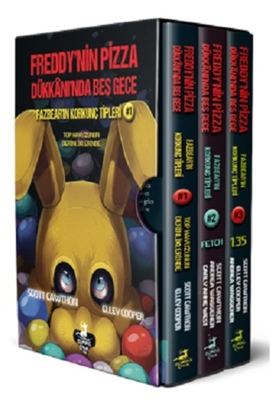 Olimpos Yayınları Fazbear's Scary Types 3 Book Boxed Set
