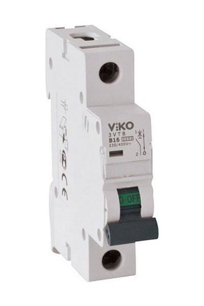 VİKO Single Phase 1x16a B Type Automatic Fuse 3ka
