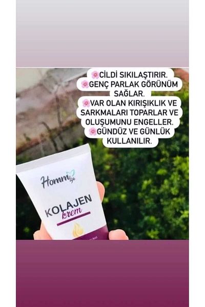 Homm Bitkisel Homm Life Collagen Cream for All Skin Types 50 ml