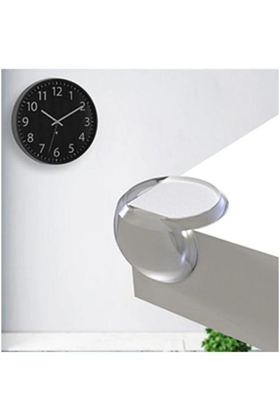 Hilamingo Home 4 Pieces Silicone Table Corner Protector - with Double Sided Tapes
