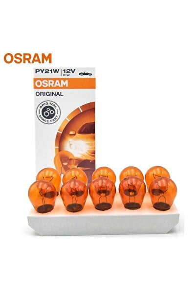 Osram 7507 Py21w 12v 21w 93 Sinyal Sarı Turuncu Amber 10 Adet