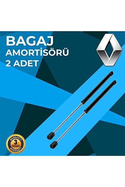 Kraftvoll Renault Megane 2 Iı Hb Bagaj Amortisörü Takımı Sağ Sol 2004-2009