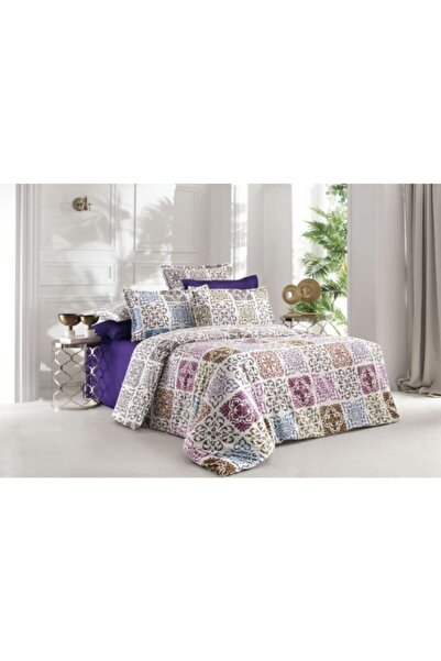 Sarev Night Shine Pure Life Saten Nevresim Takımı King Size