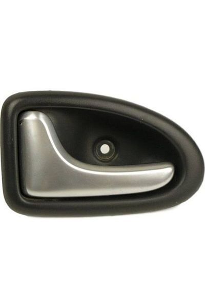 BEMPARTS Megane 1 1995-2003 مقبض فتح داخلي للباب يسار كروم متوافق - بلاستيك روك
