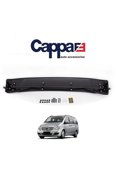 Cappafe Mercedes Benz Viano 2011-2014 Black Sunshade Windshield